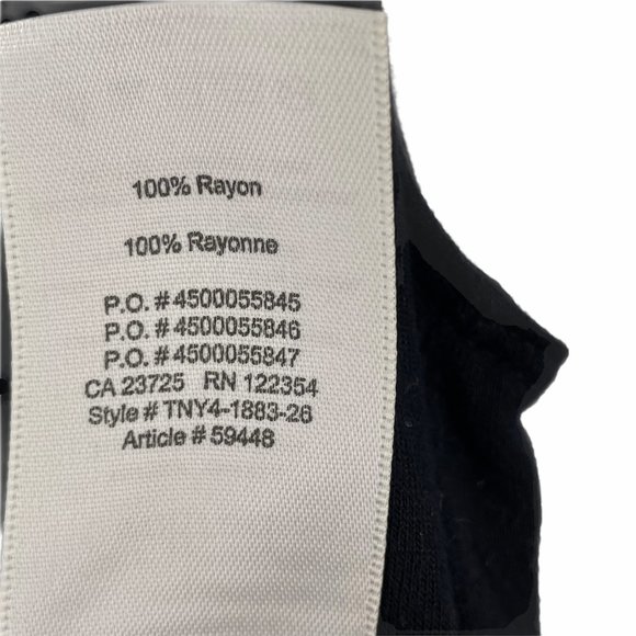 Wilfred Aritzia black halter swing gathered neck relaxed tank top extra small - Picture 8 of 10